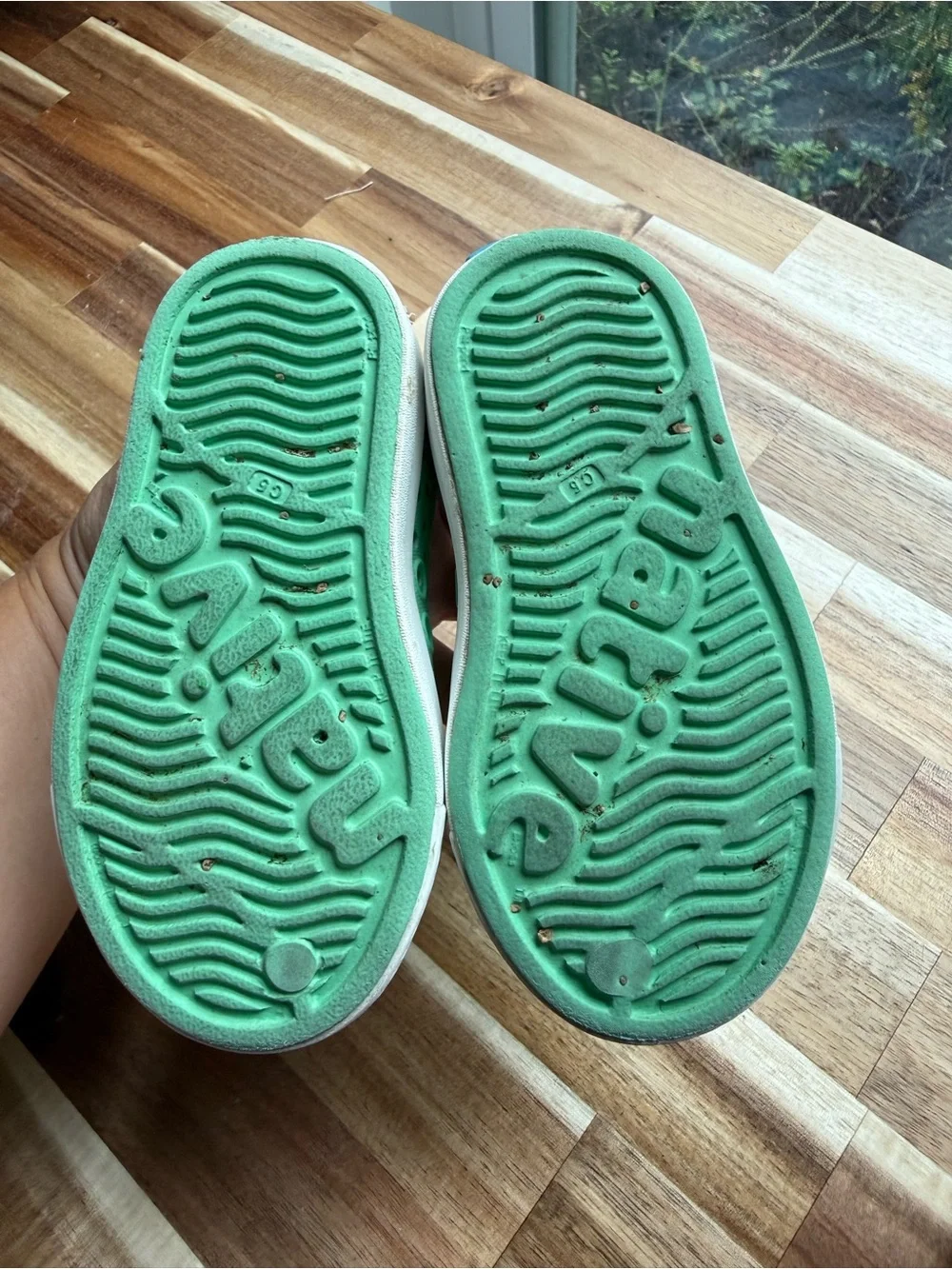 Native shoes mint